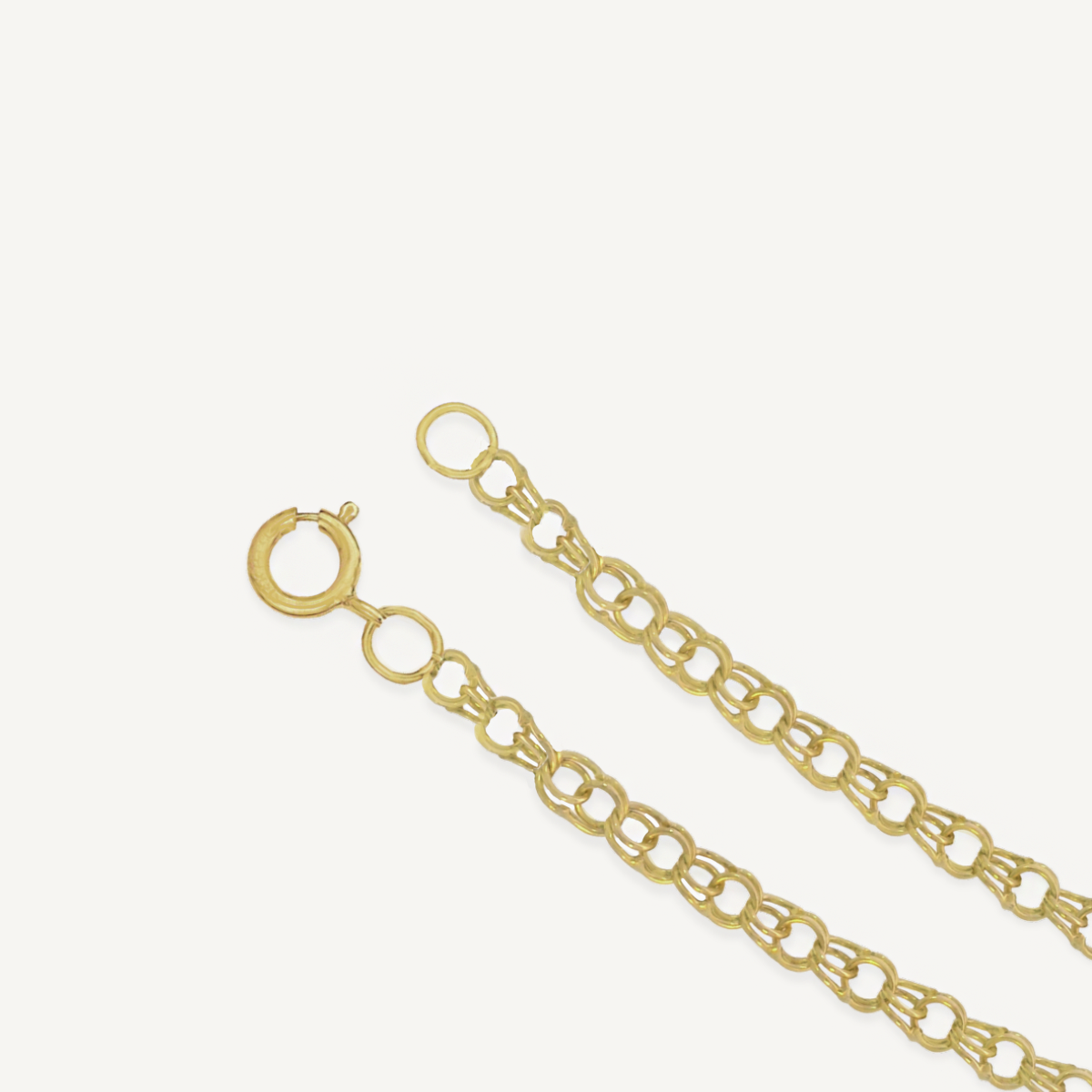 Gold Spanish Link Chain - Image 2