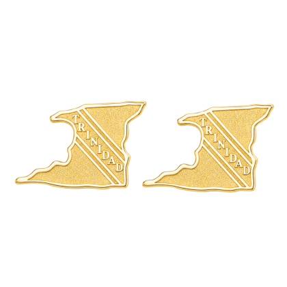 Trinidad Map Studs