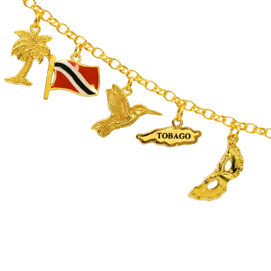 Jubilee Patriot Charm Spanish Link Hand Band - Image 4