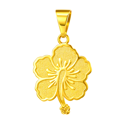 Hibiscus Pendant