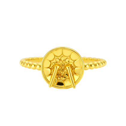 Steelpan Beaded Ring