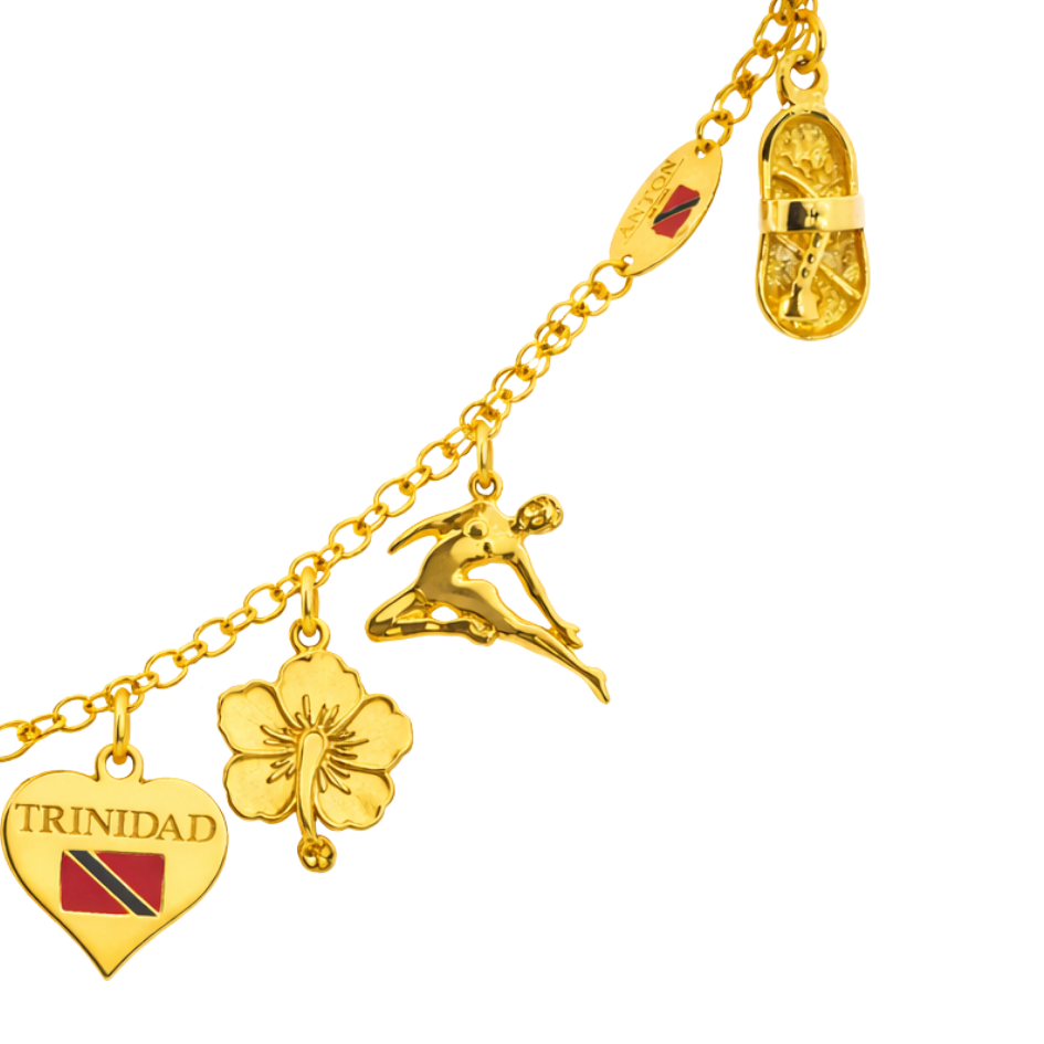 Jubilee Patriot Charm Spanish Link Hand Band - Image 2