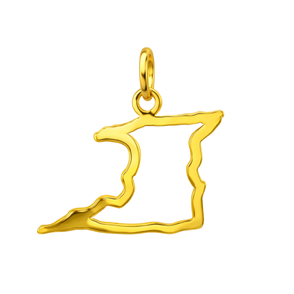 Trinidad Coast Outline Charm