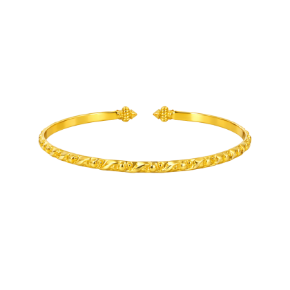 Hosay Head Raised Pattern Bracelet