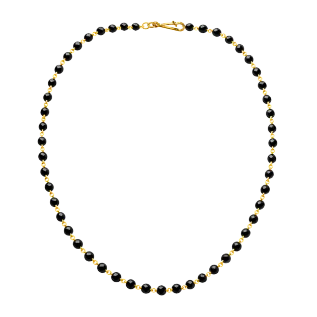 Black Round Jet Bead Chain – Anton Est. 1996
