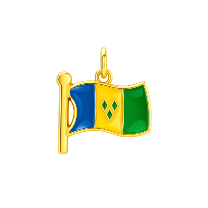 St.Vincent Flag Charm