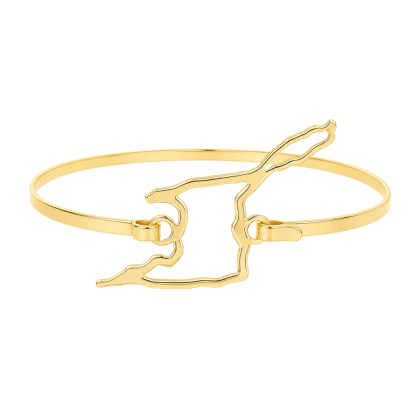 Trinbago Outline Press Bangle