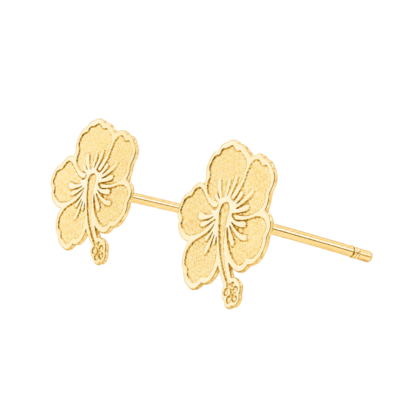 Hibiscus Stud Earring